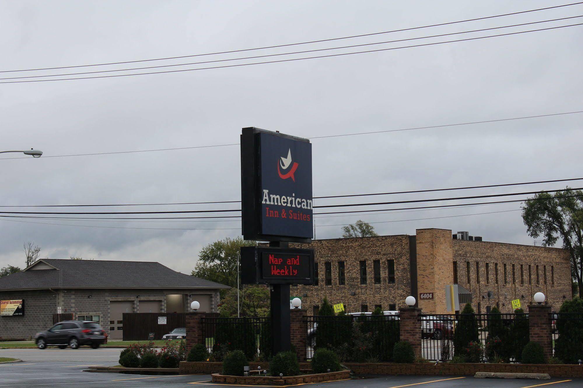 American Inn And Suites Countryside Exterior foto